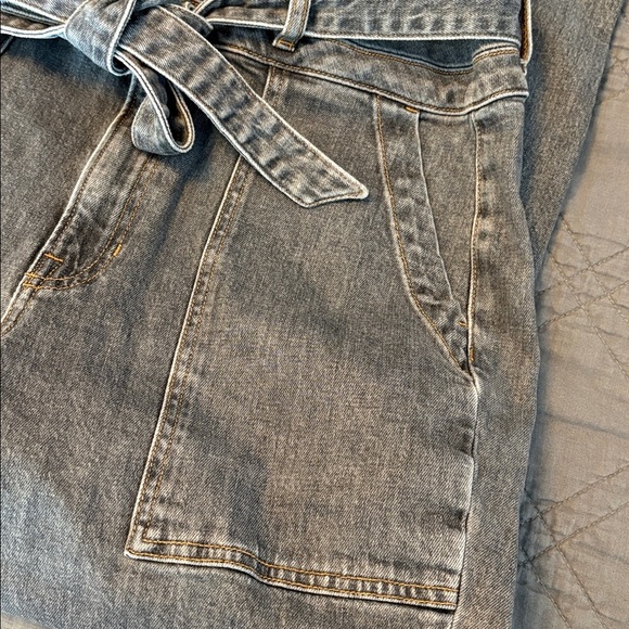 Veronica Beard Logan slim straight extra high rise jeans - Picture 3 of 8